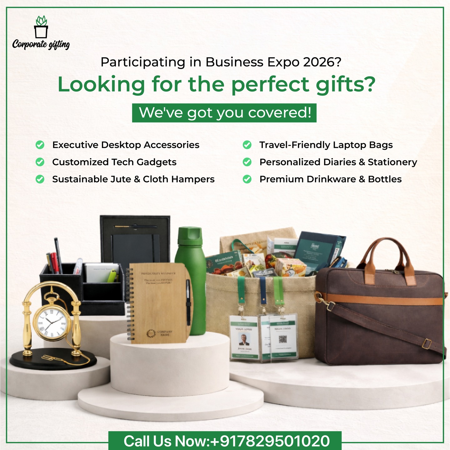 corporate_gifting_society_ Facebook ad: Participating in an upcoming business expo, conference, or…