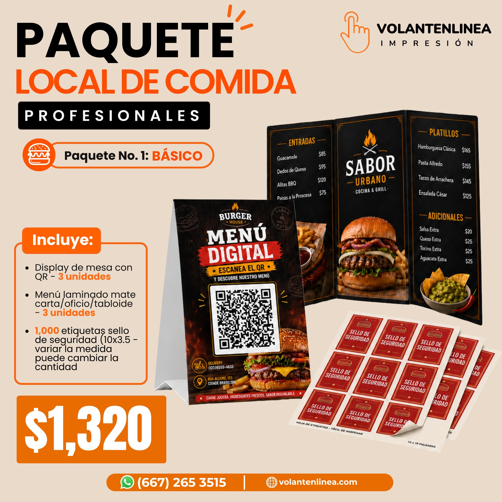 Volantenlinea Facebook ad: ¿Vas a abrir un local de comida o…