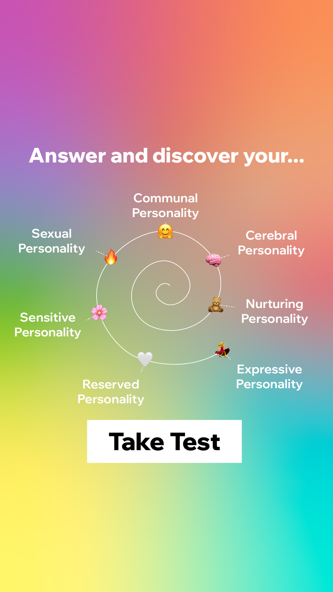 Personality Type Facebook ad