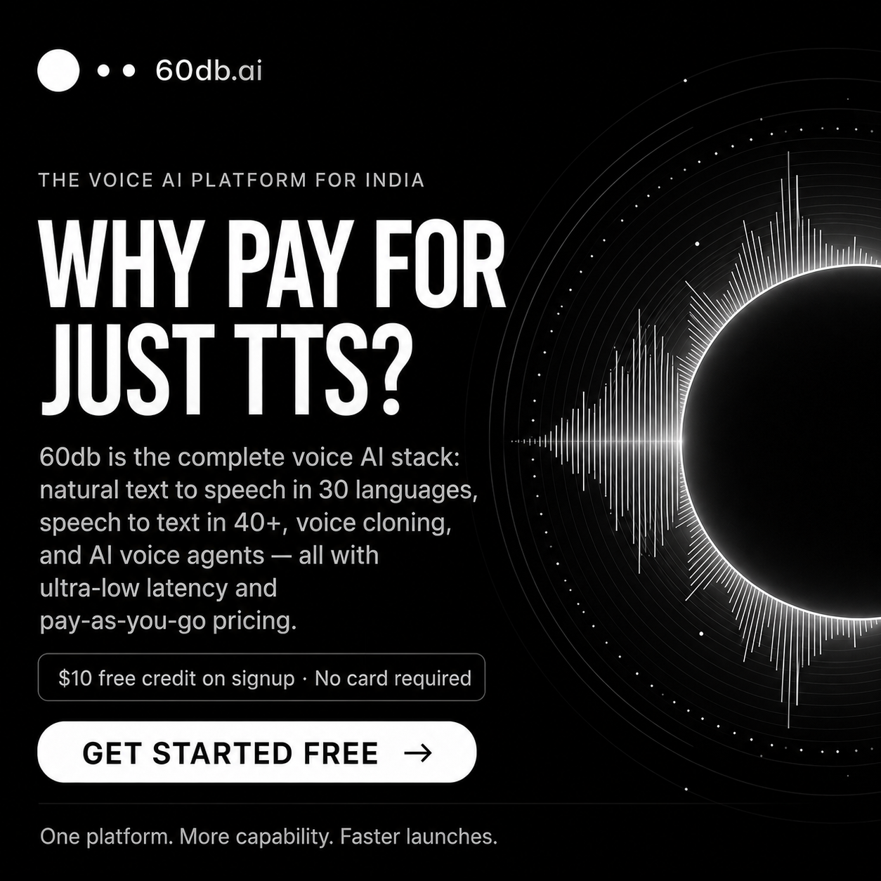 60db.ai Facebook ad