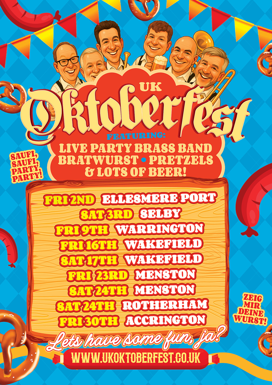 UK Oktoberfest Facebook ad: The UK’s Wildest Oktoberfest Party Is Coming to YOU!