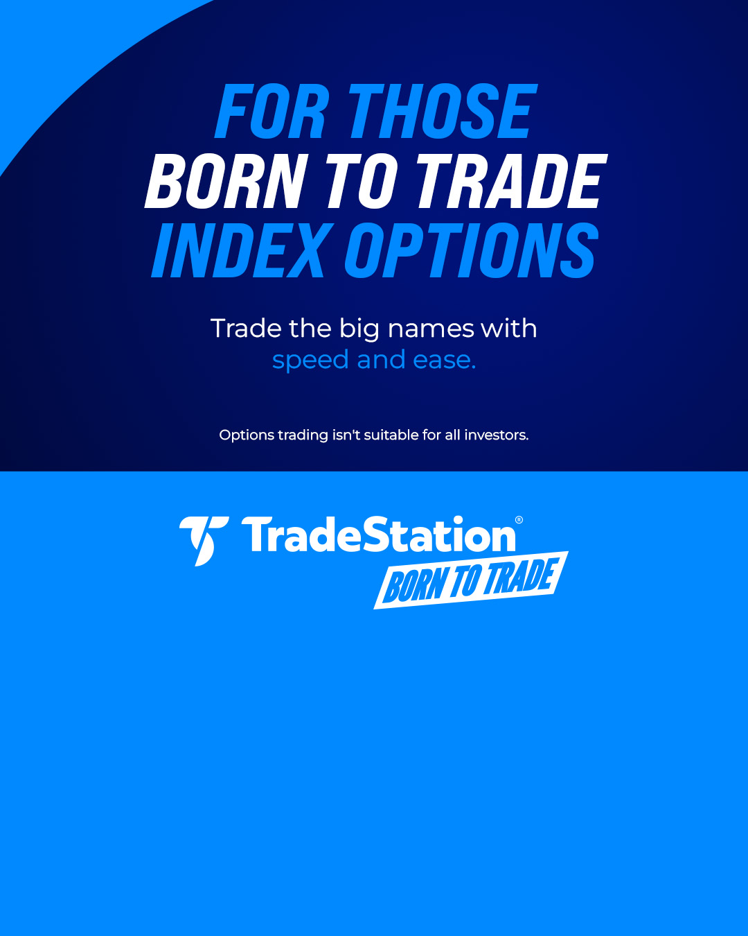 TradeStation Facebook ad