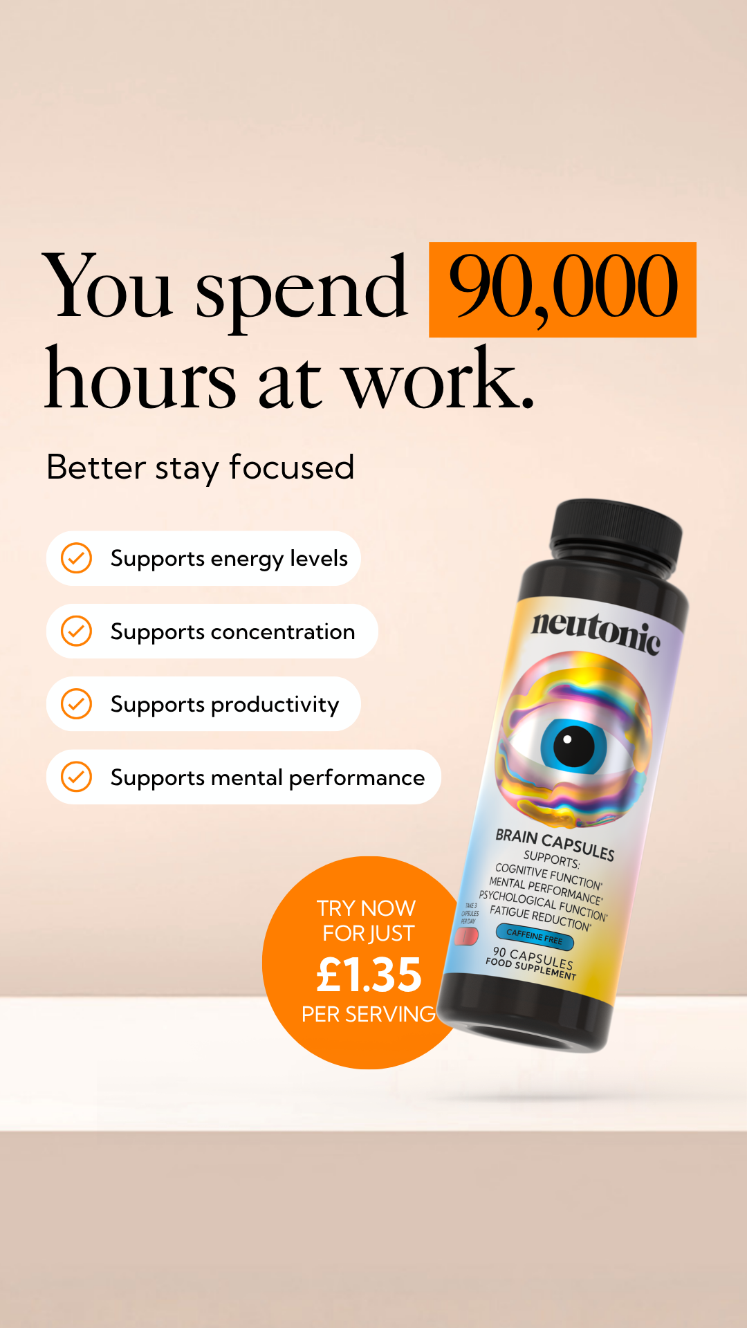 Neutonic Facebook ad