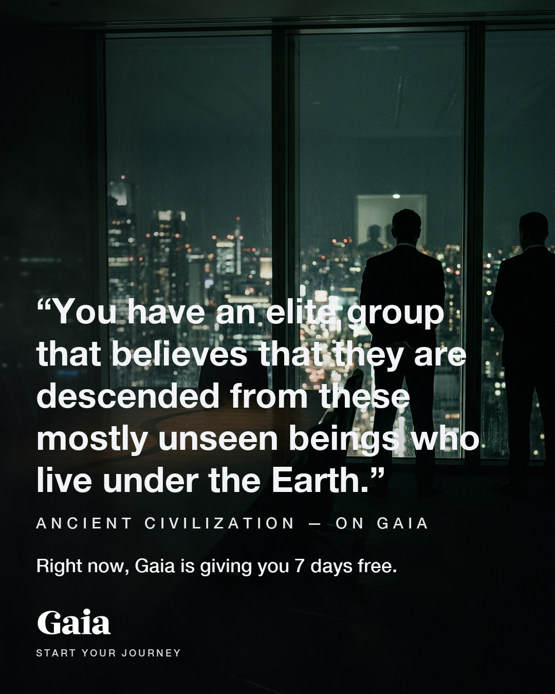 Gaia Facebook ad