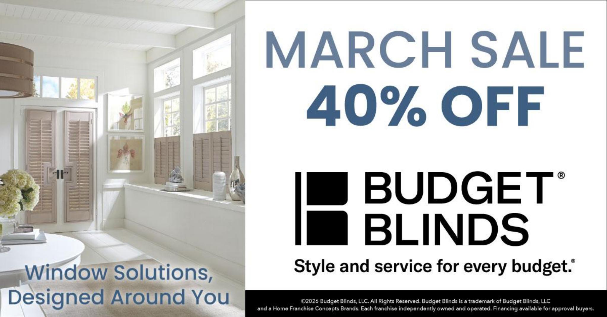 Budget Blinds of Westminster, MD Facebook ad: Budget Blinds