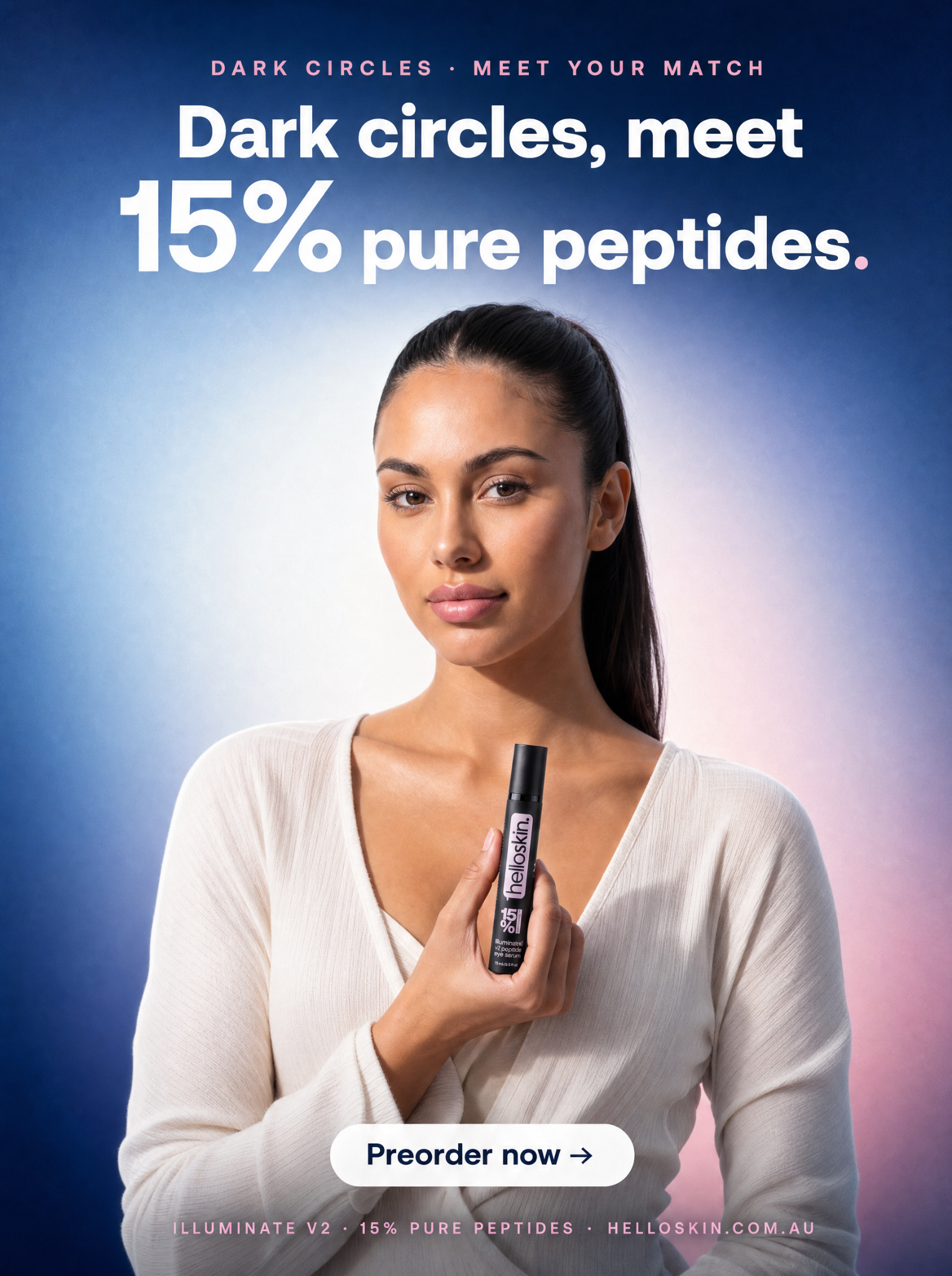 Helloskin Facebook ad