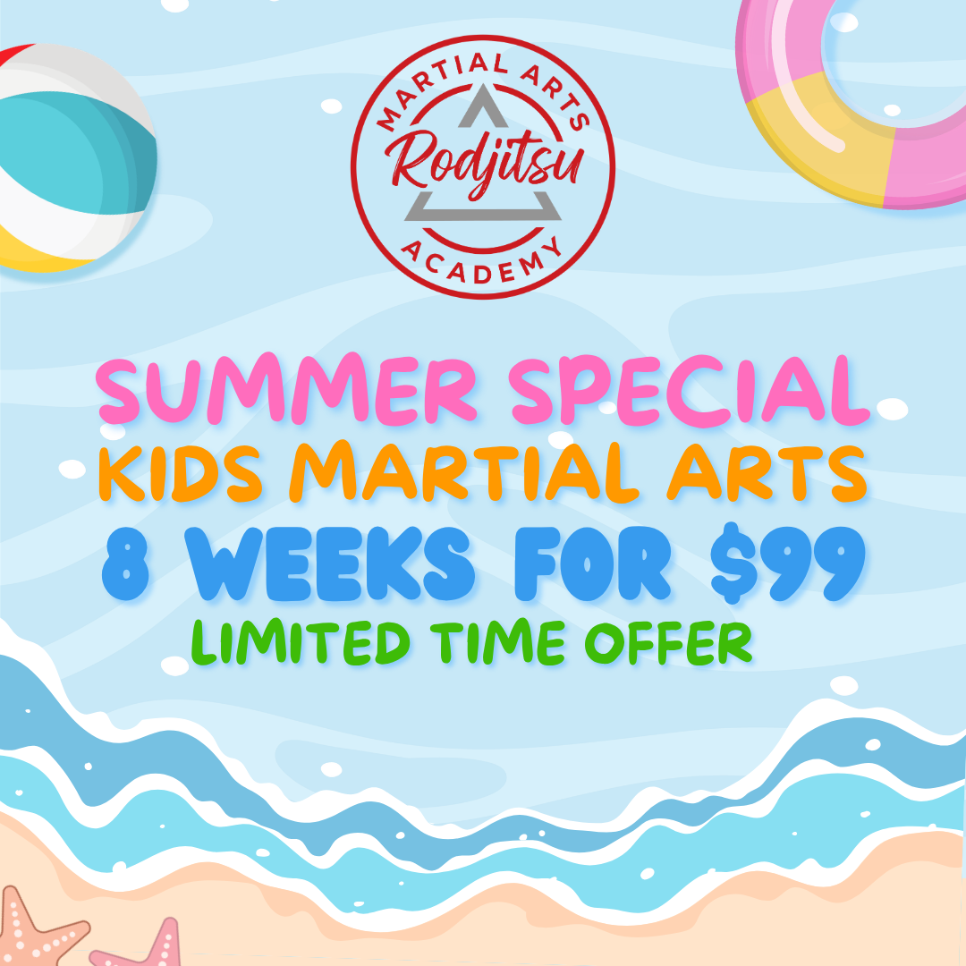 Rodjitsu Martial Arts Academy Facebook ad from May 15, 2026