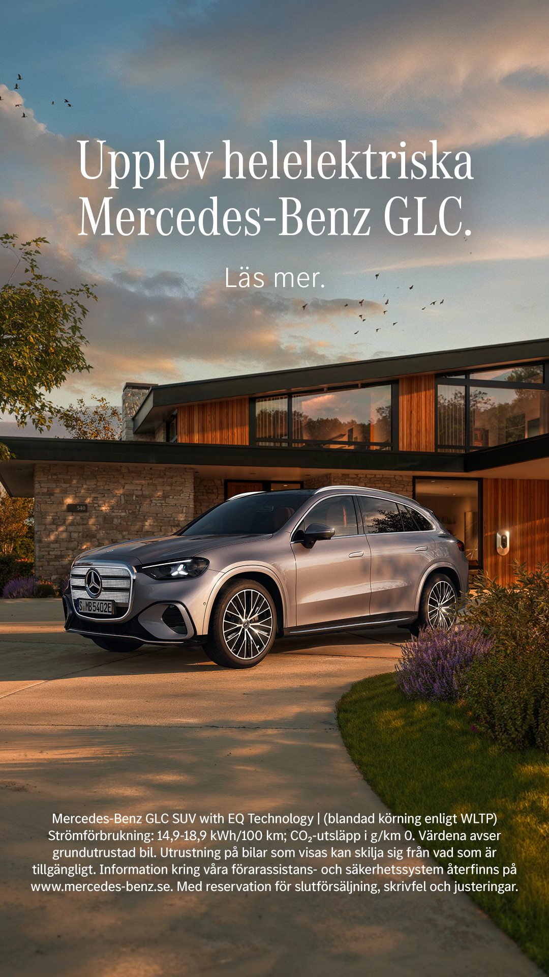 Mercedes-Benz Sverige Facebook ad from Jul 7, 2026