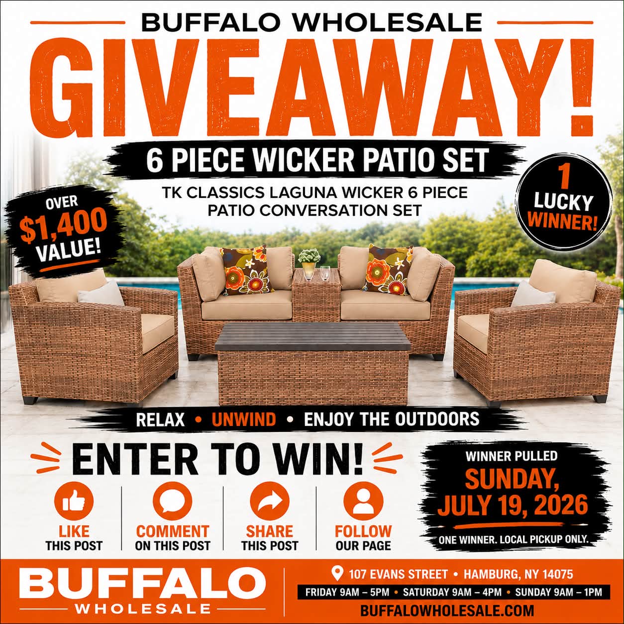Buffalo - SALES Facebook ad: The deals are hot, the inventory is stocked…