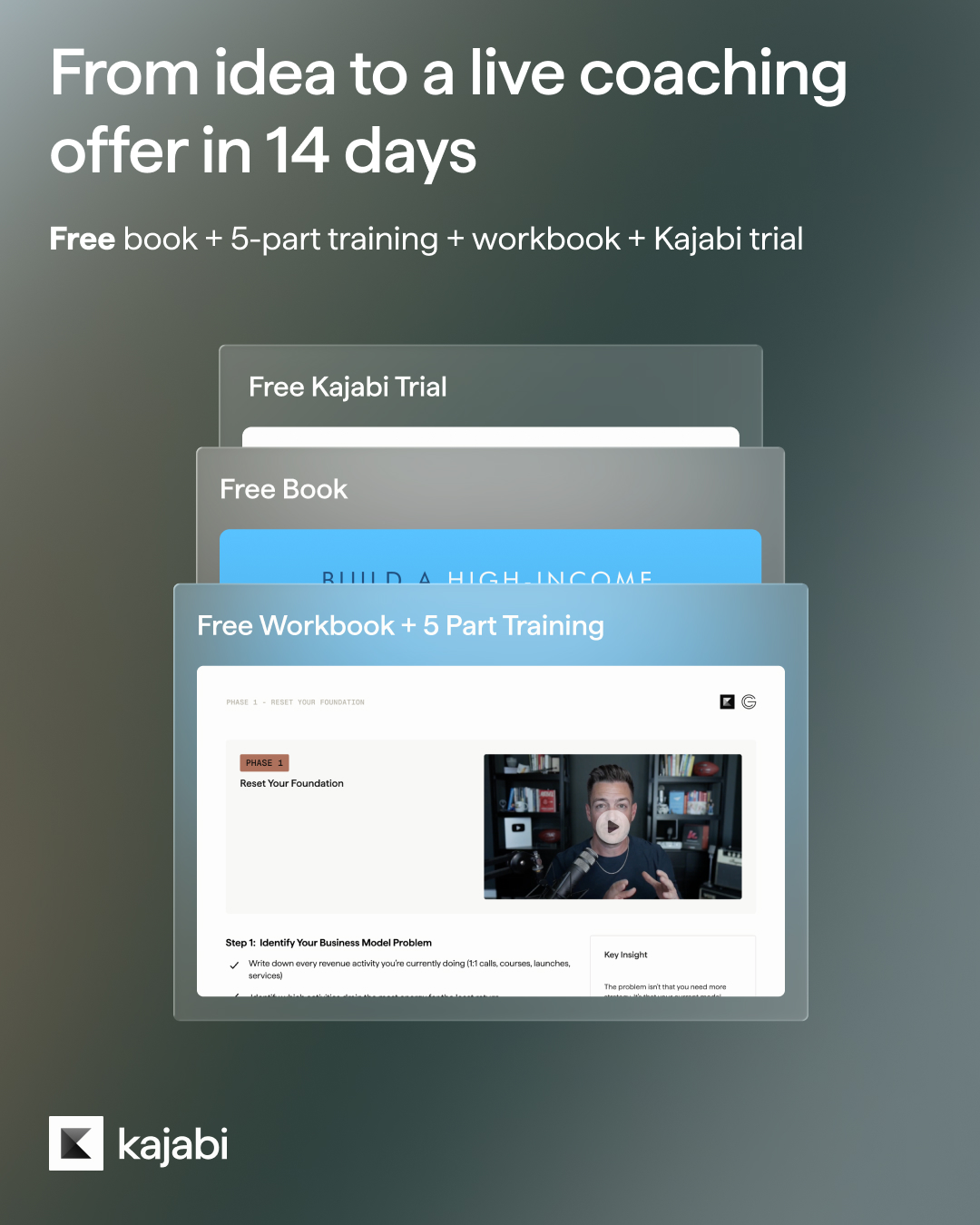 Kajabi Facebook ad