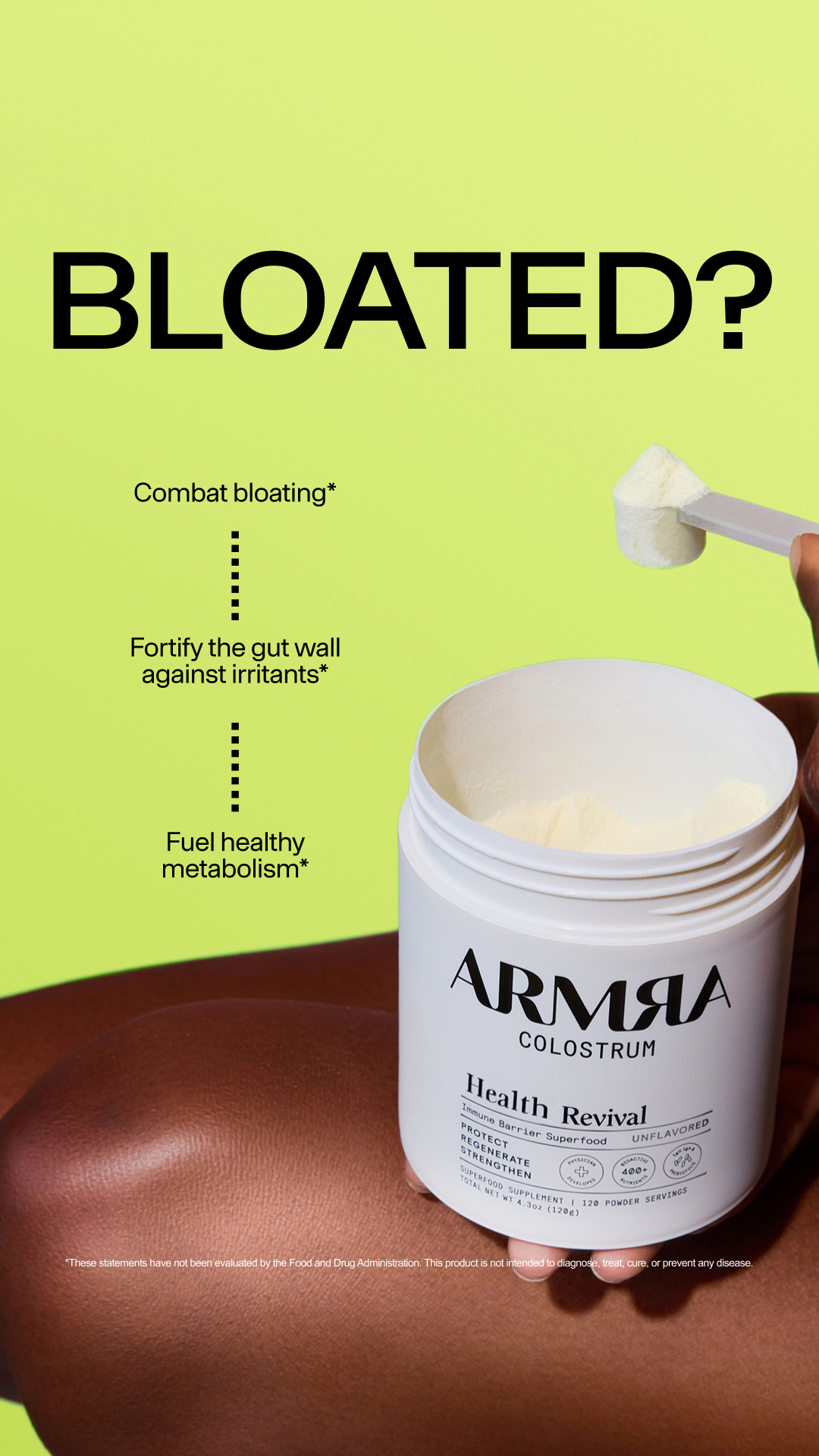 ARMRA Facebook ad