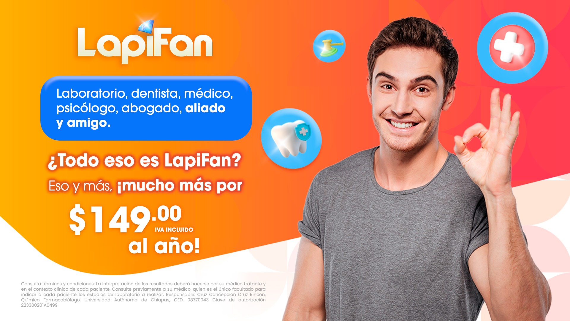 Lapi Laboratorio Médico Facebook ad from Nov 4, 2025