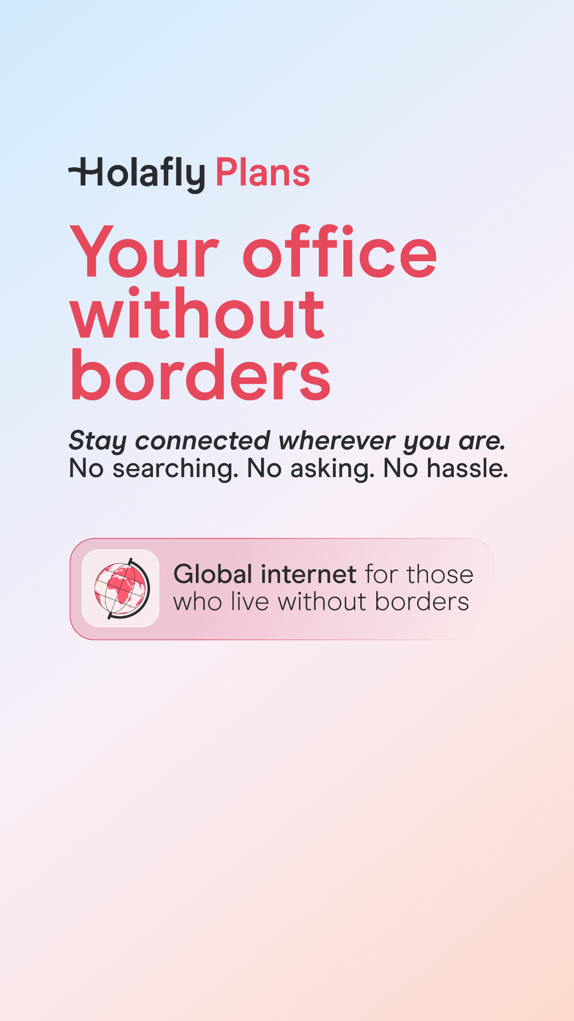 Holafly - English Facebook ad