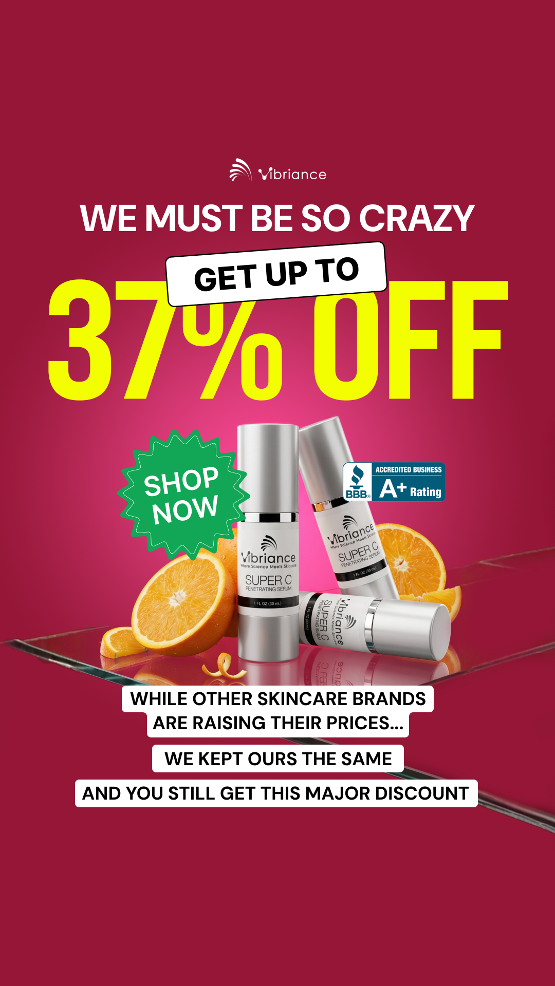 Vibriance Facebook ad