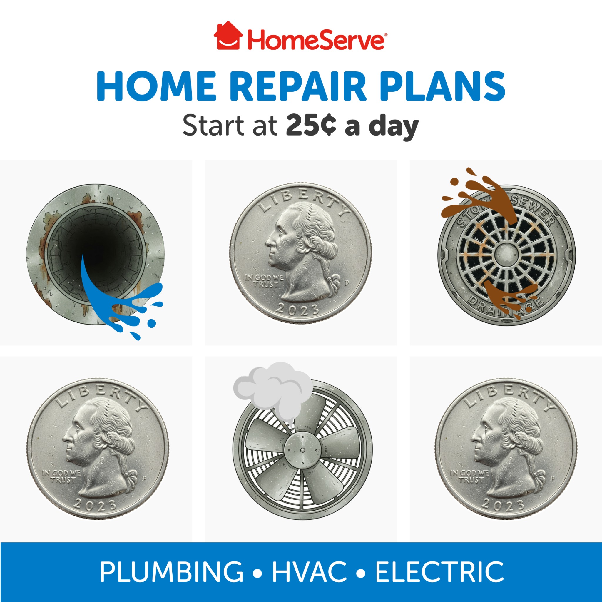 HomeServe USA Facebook ad