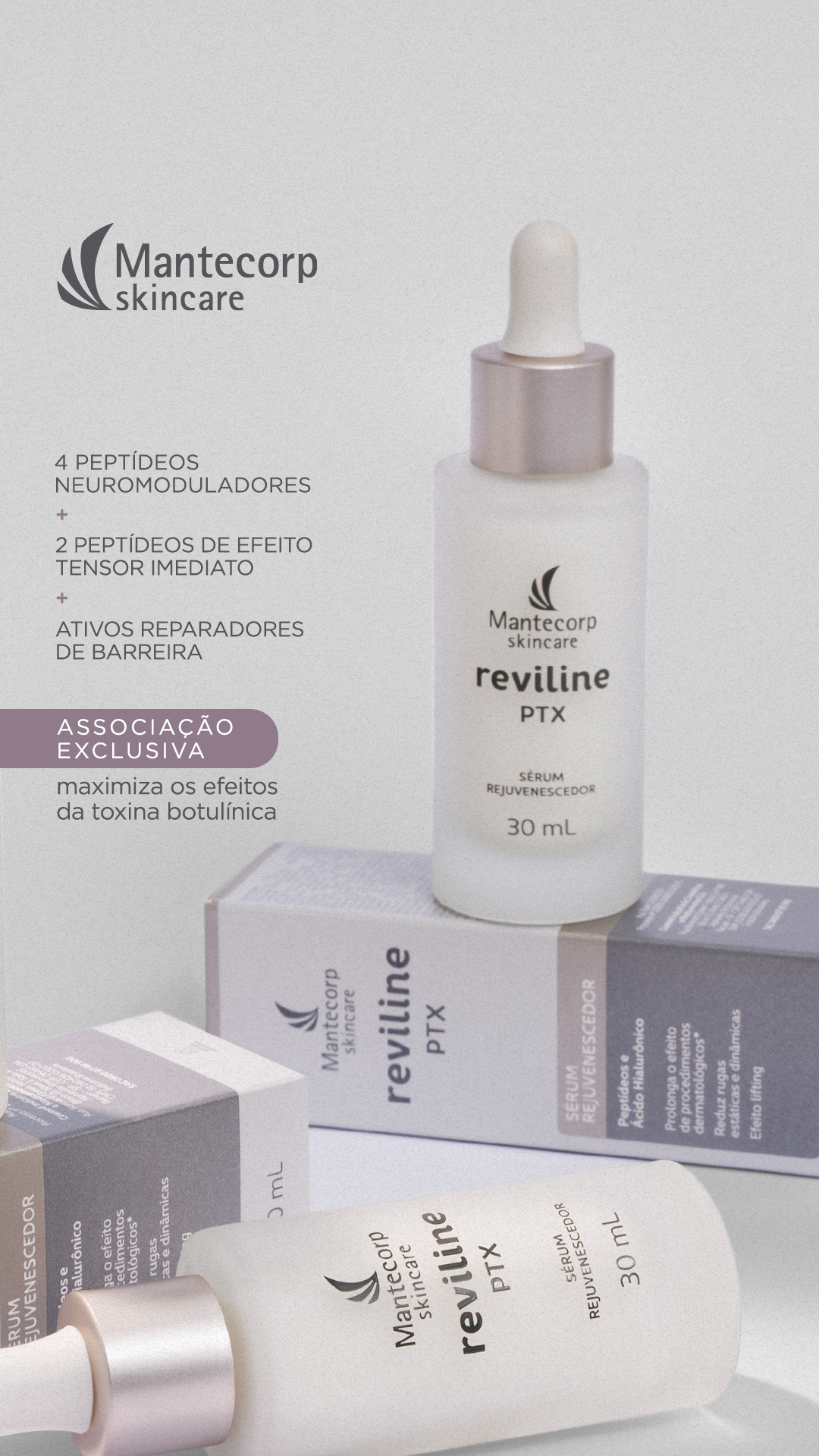 Mantecorp Skincare Facebook ad: Reviline PTX de Mantecorp Skincare