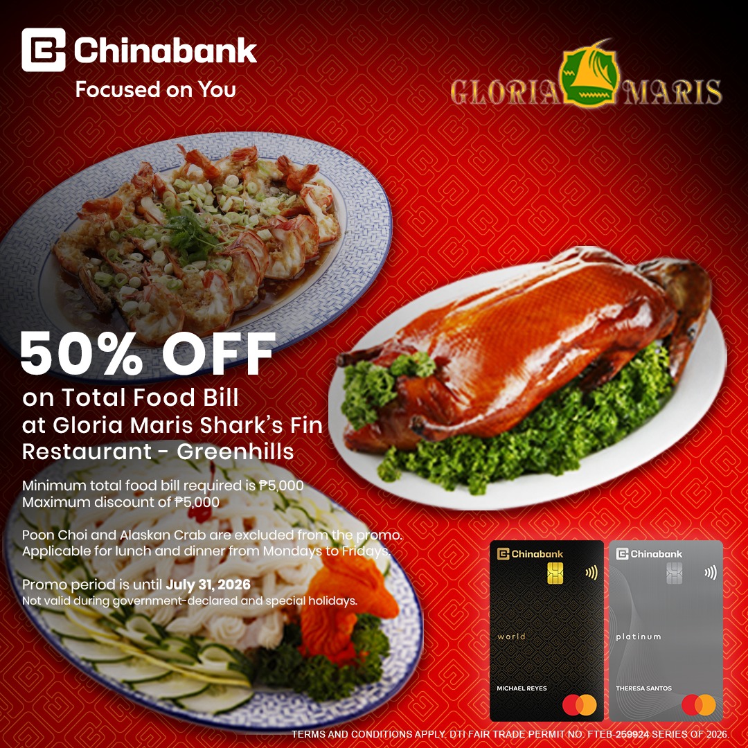 CBC Lifestyle Facebook ad: Credit Cards | Premium Promos | China Bank Philippines |…