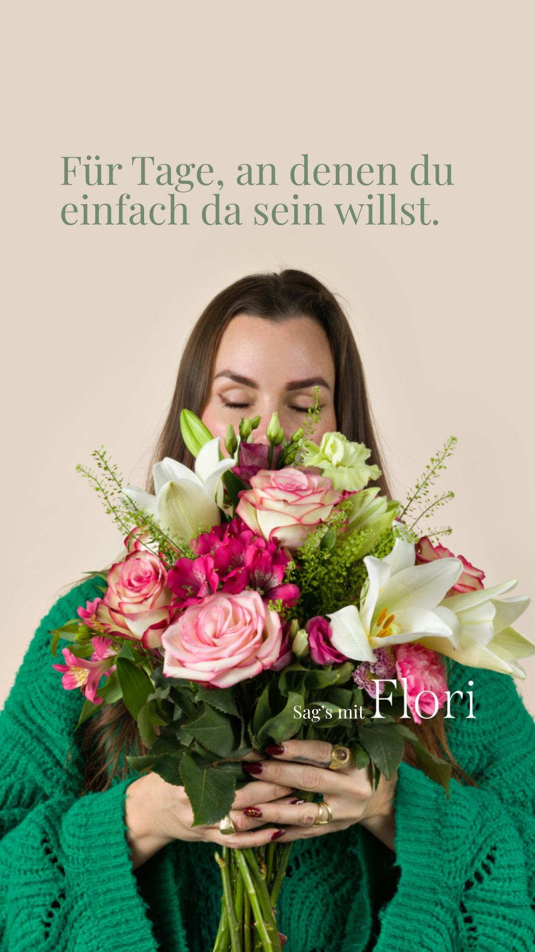 Flori.at Facebook ad: Gratis geliefert in ganz Österreich