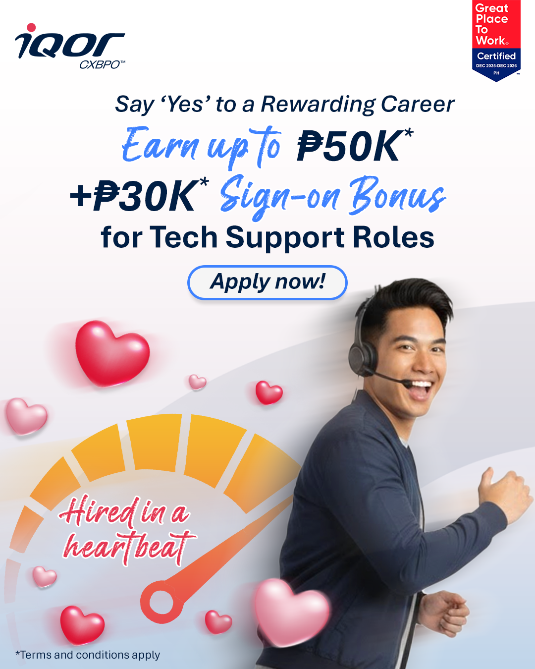 iQor Philippines Facebook ad
