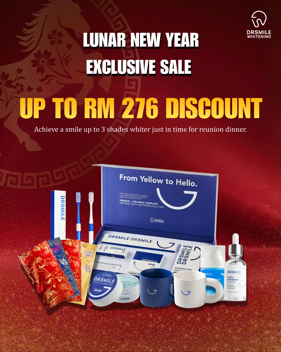 Dr Smile Whitening Solution Facebook ad