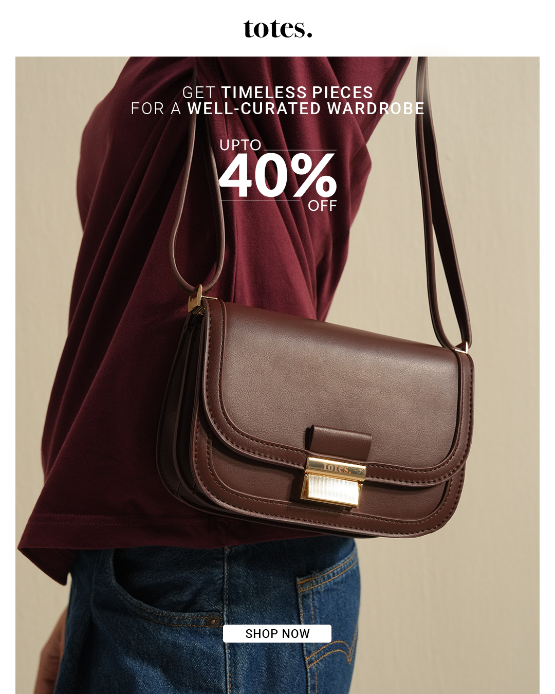 Totes Facebook ad: Limited Pieces