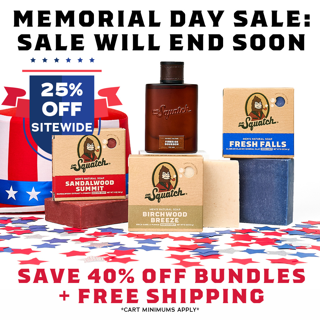 Dr. Squatch Facebook ad
