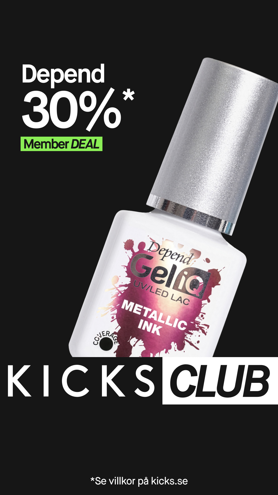 KICKS Facebook ad