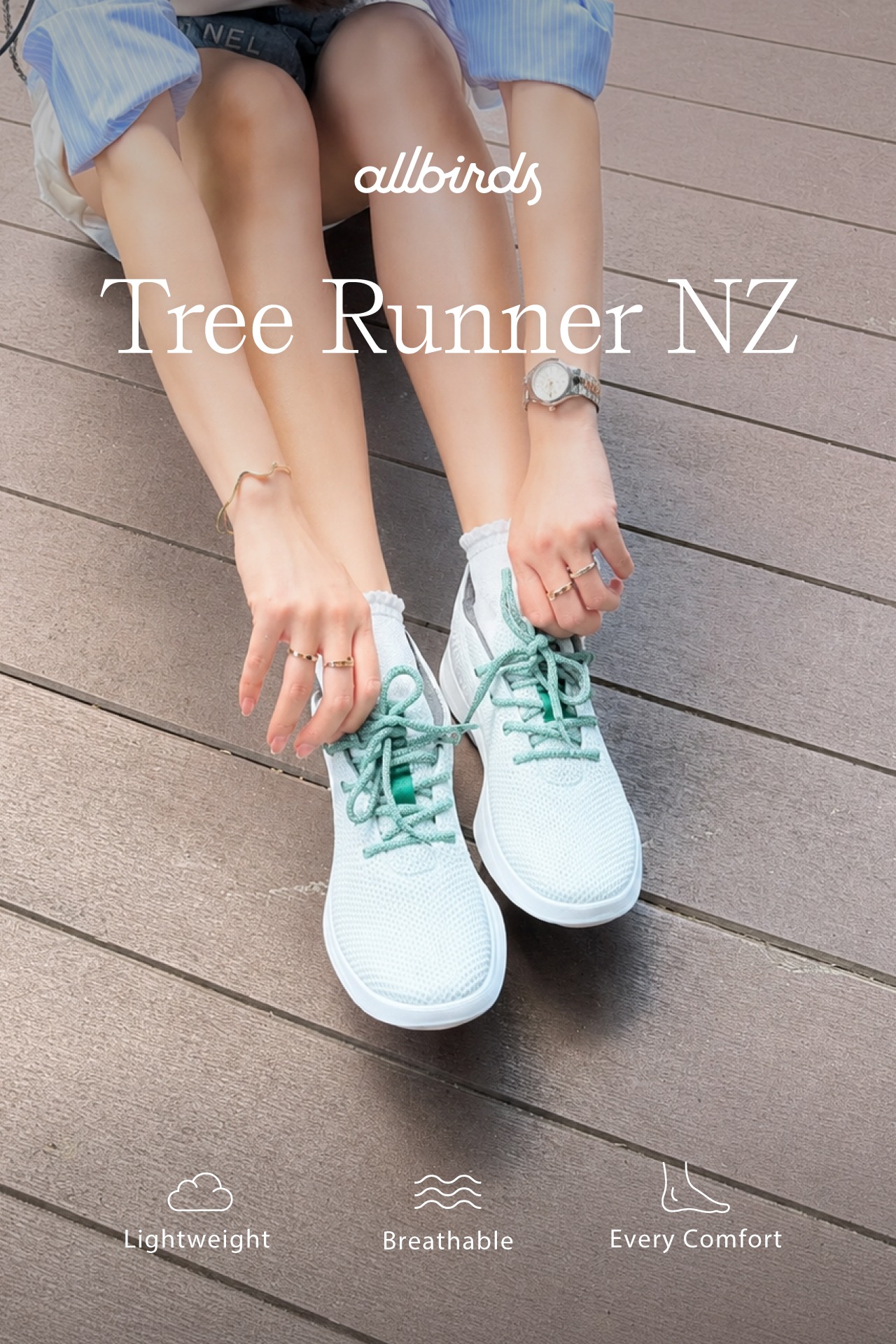 Allbirds Thailand Facebook ad: Every Step, With Love.