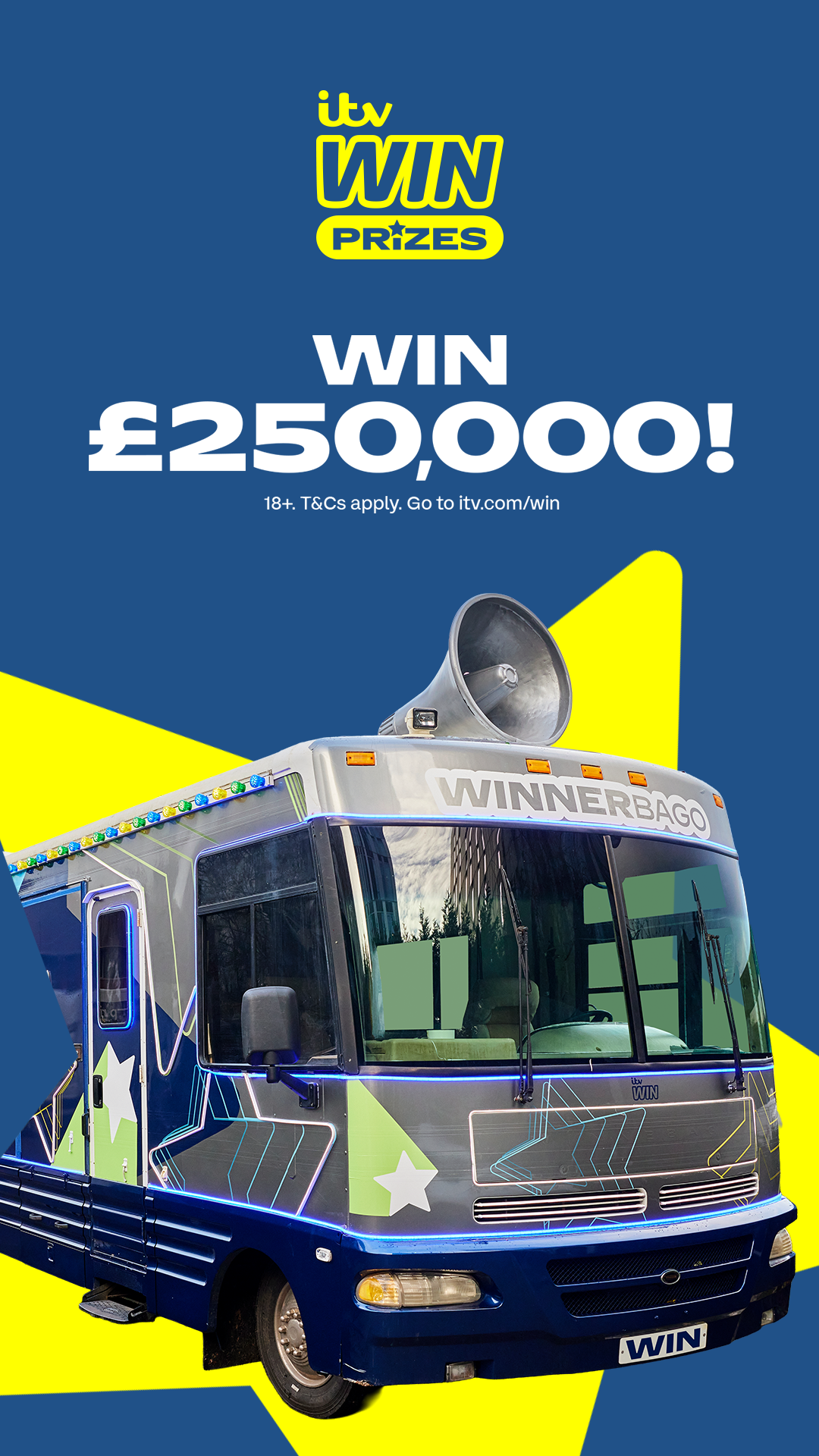 ITV Win Facebook ad from Jun 12, 2026