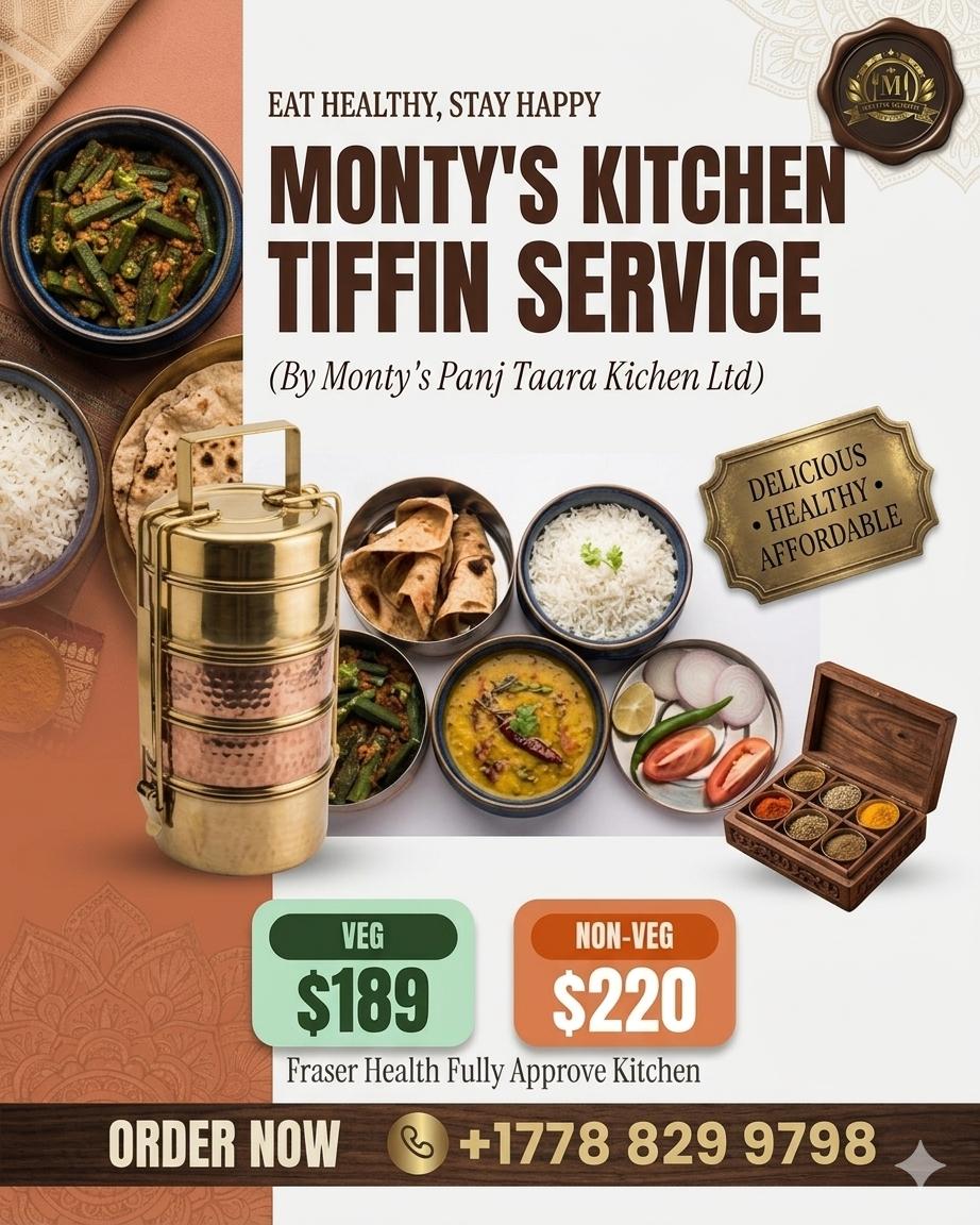 Monty’s Panj Taara Kitchen Facebook ad