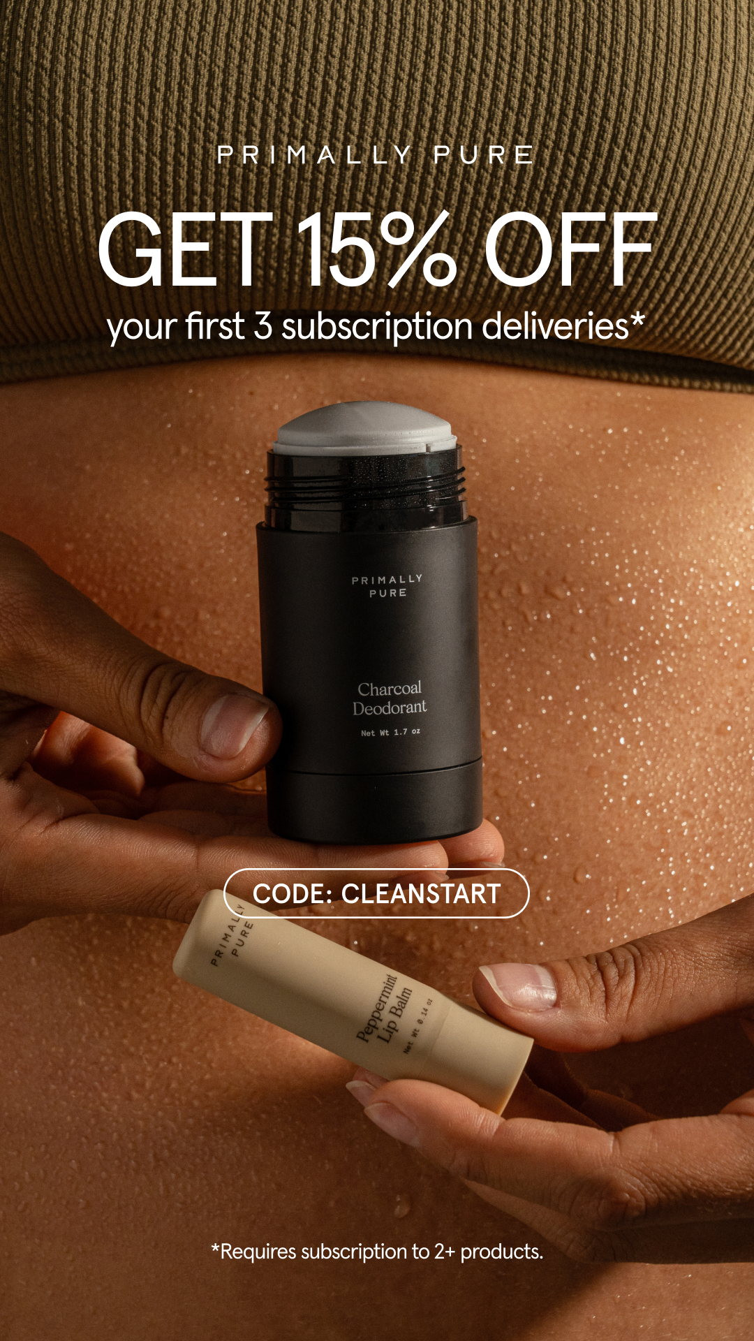 Primally Pure Skincare Facebook ad