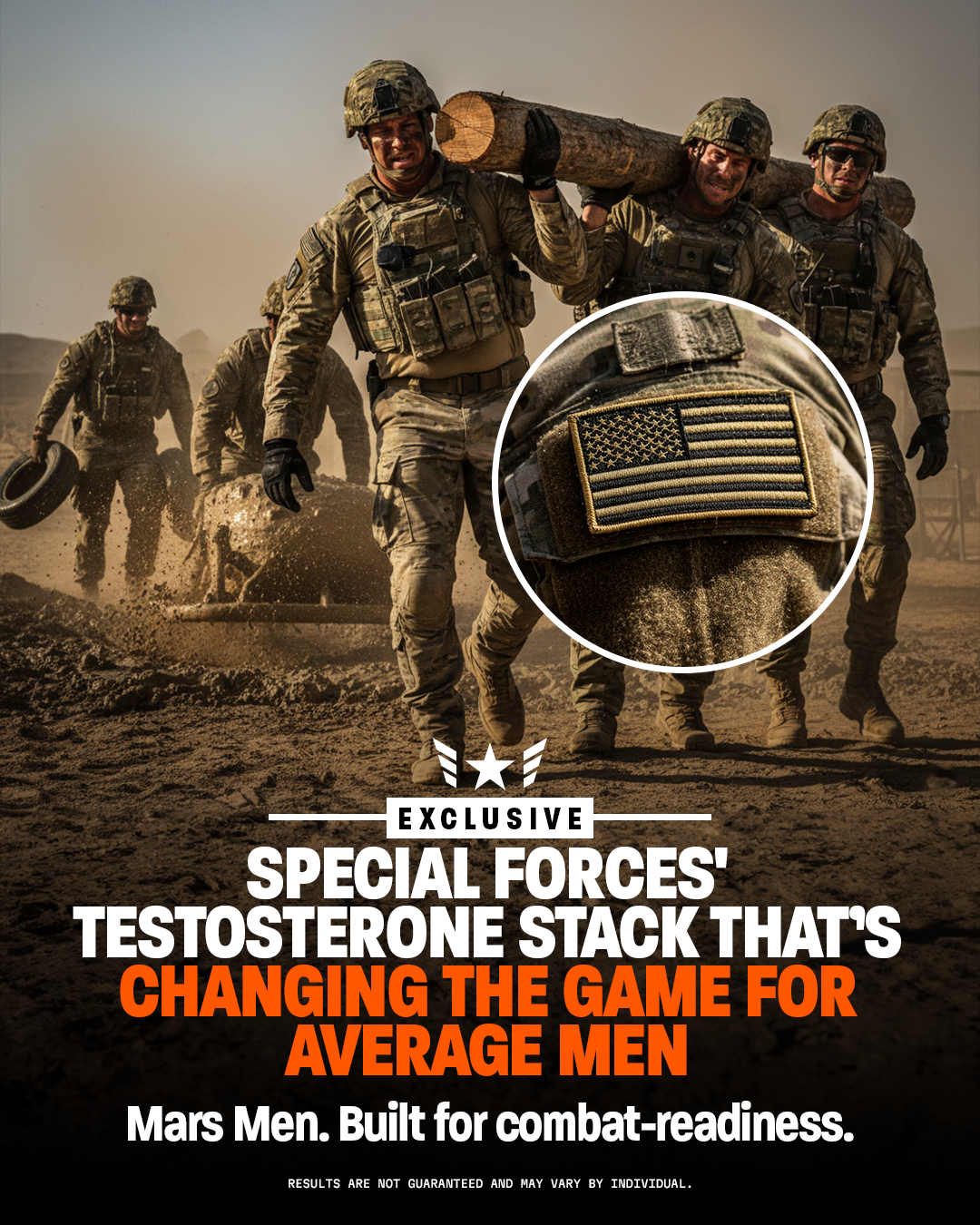 Mars Men Facebook ad