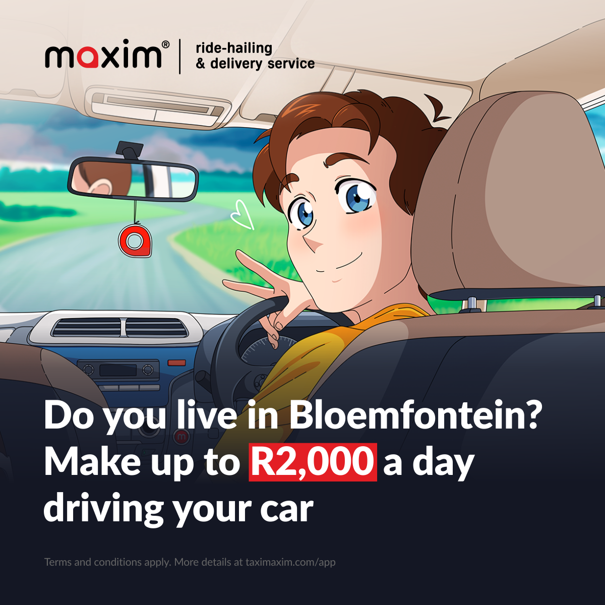 Maxim South Africa Facebook ad