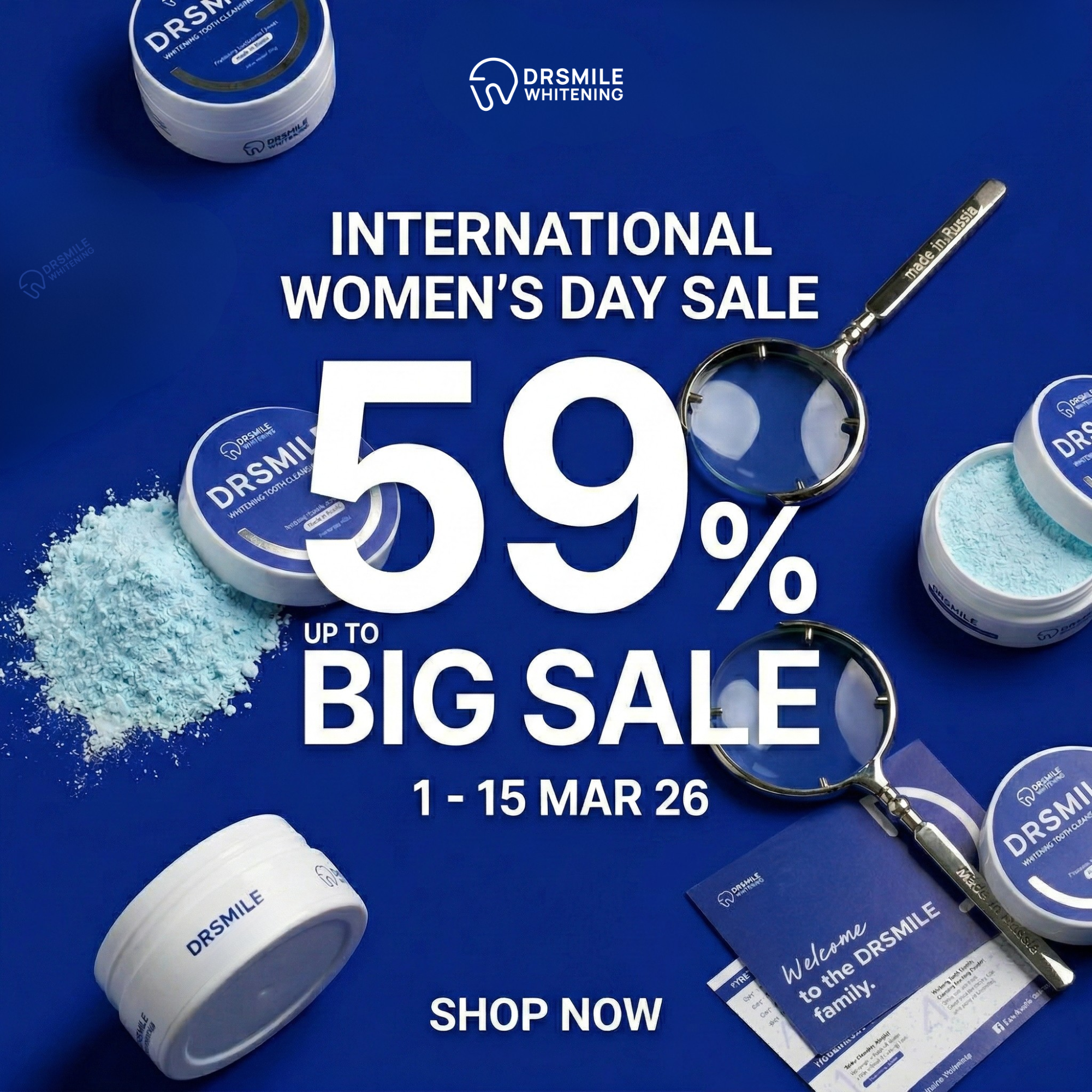 Dr Smile Whitening Solution Facebook ad