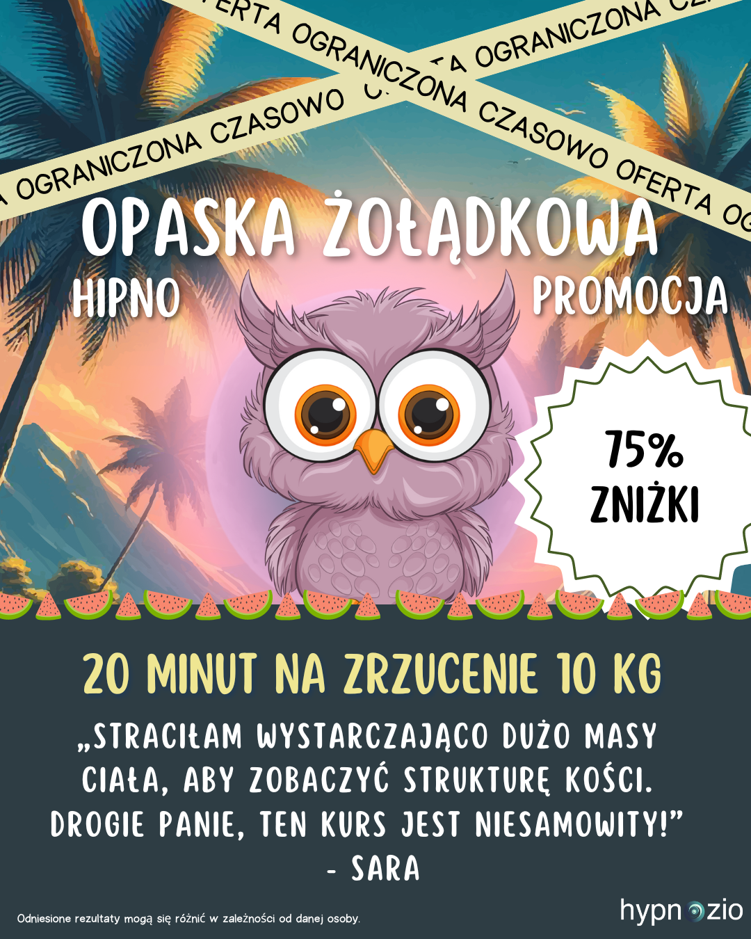 Hypnozio: power of hypnotherapy Facebook ad