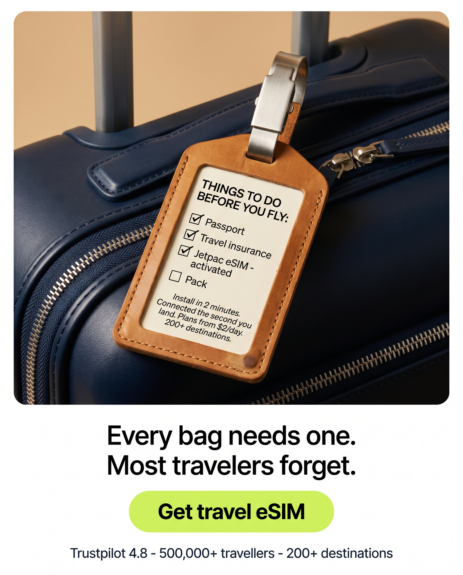 Jetpac Facebook ad