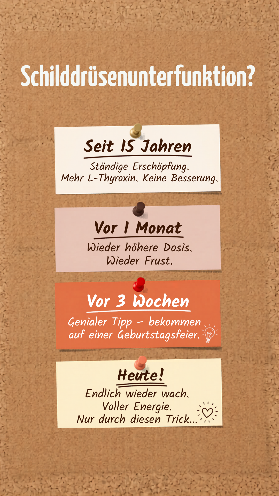 Mission Schilddrüse Facebook ad