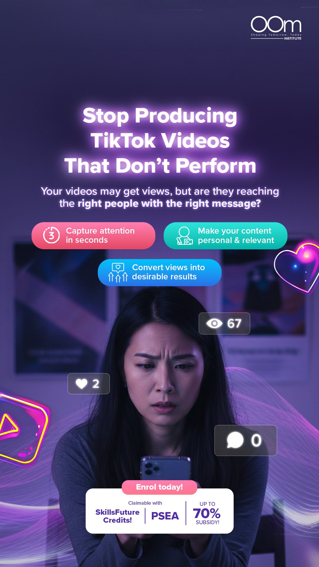 OOm Digital, Tech & AI Institute Facebook ad
