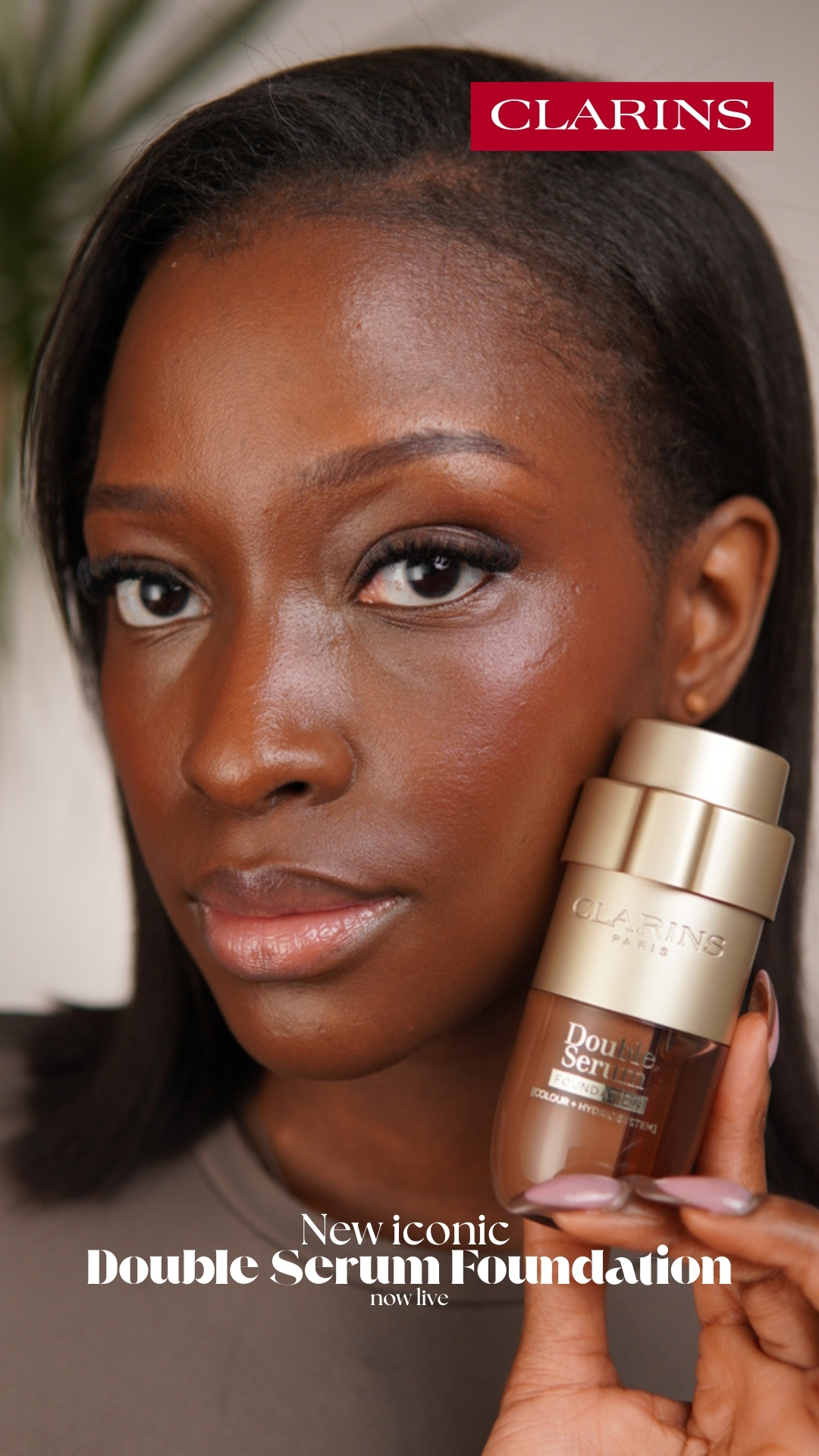 Clarins Facebook ad from Feb 25, 2026