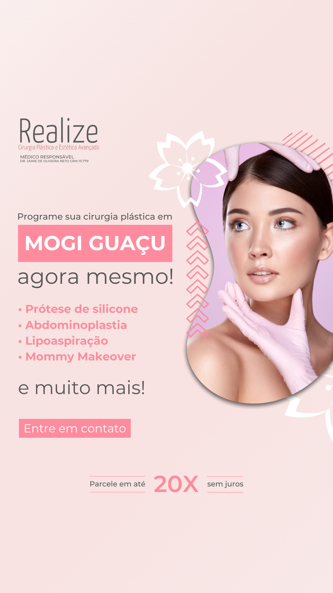 Clínica Realize - Cirurgia Plástica e Estética Avançada Facebook ad