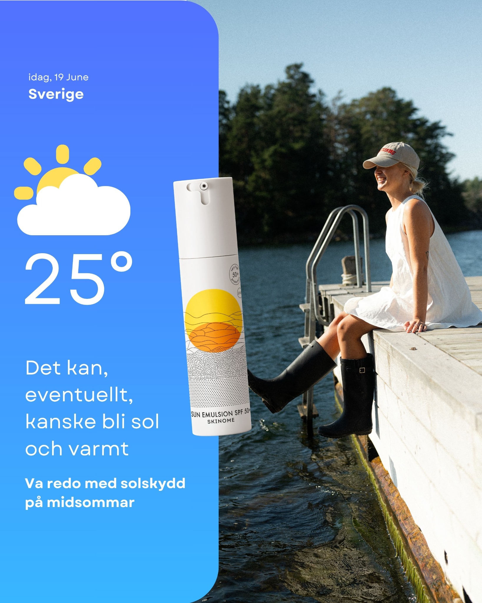 Skinome Facebook ad