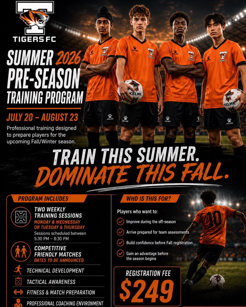 BC Tigers Facebook ad