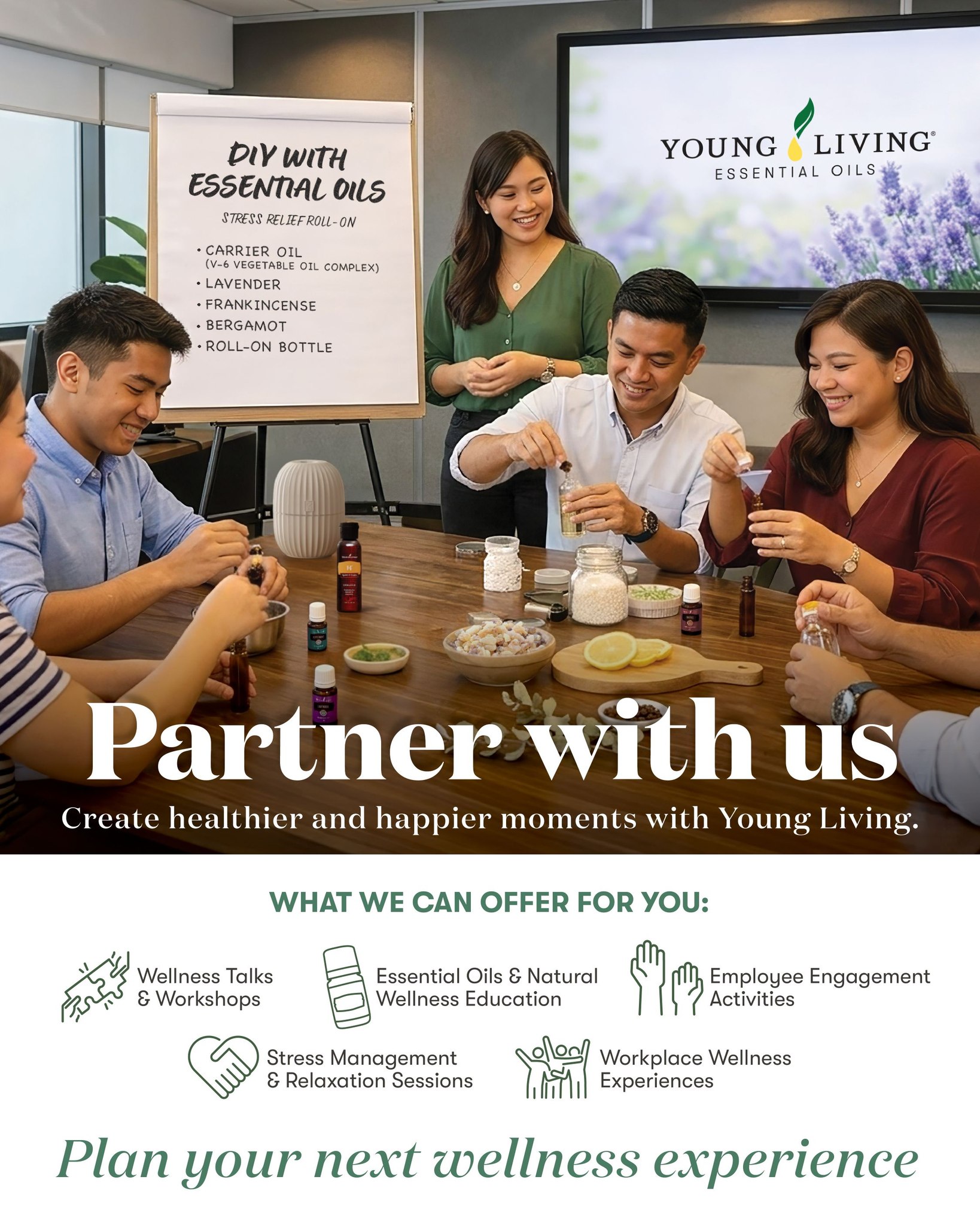 Young Living Philippines Facebook ad: What if your next company event actually left…