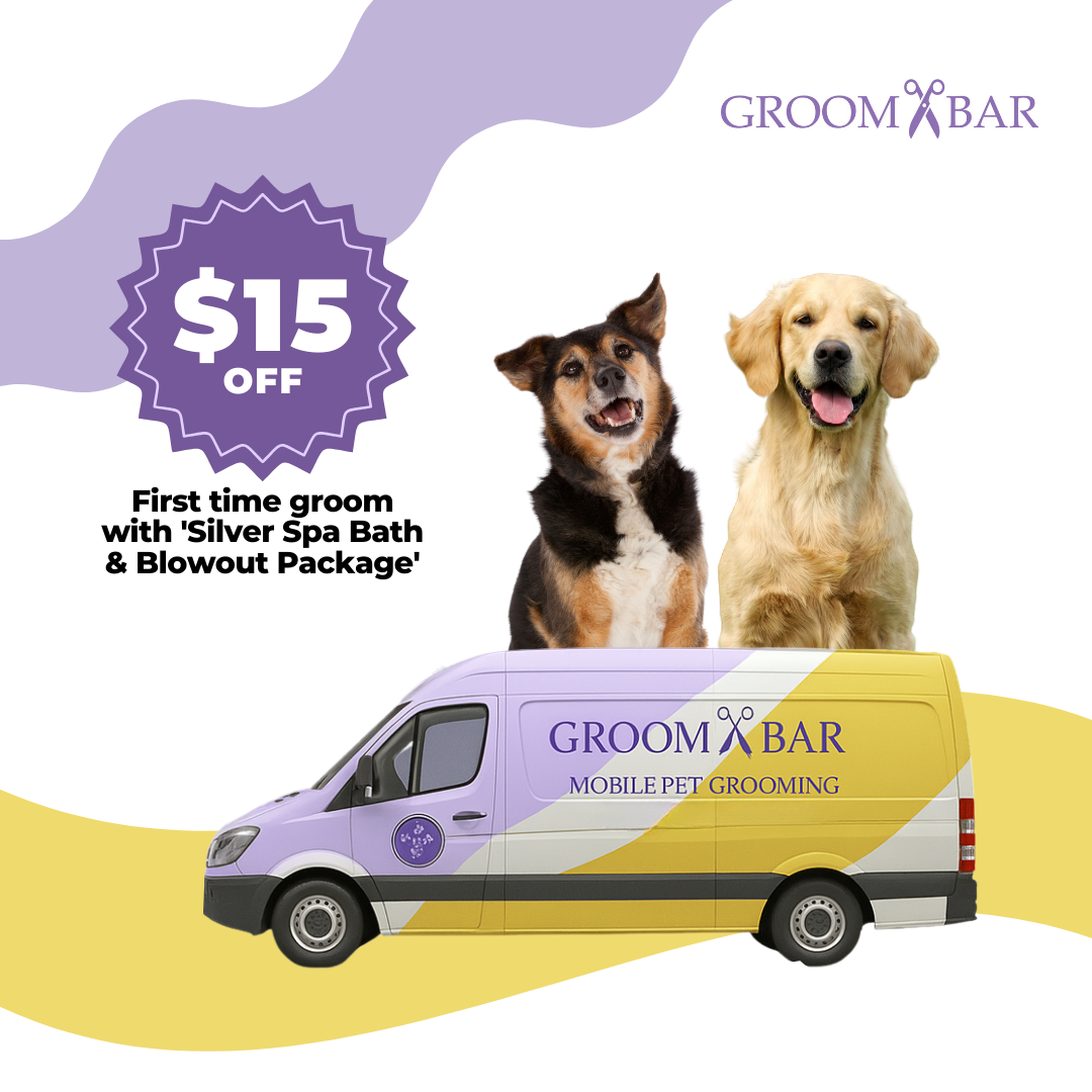 Groombar Forney, TX Facebook ad