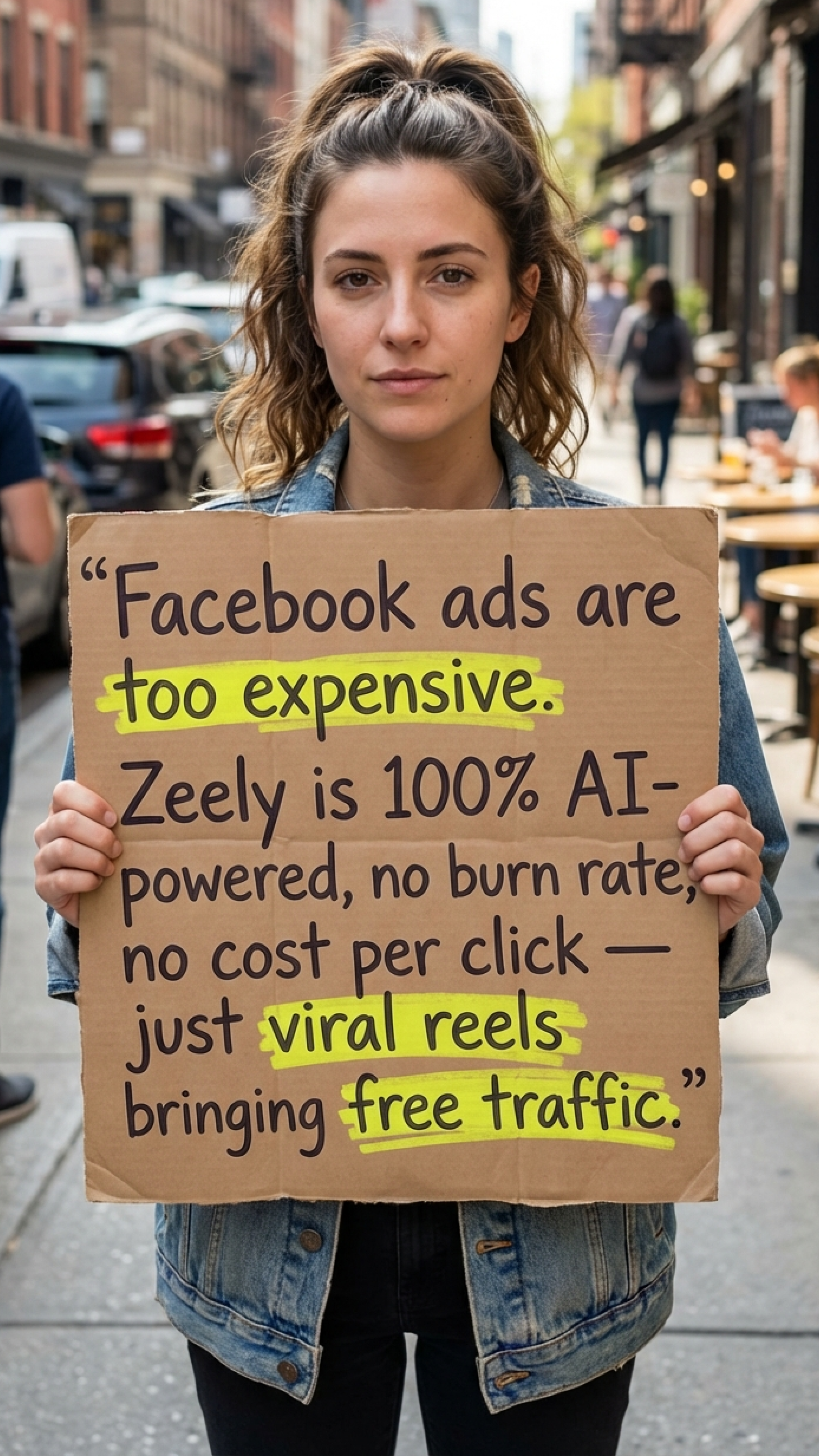 Zeely Facebook ad
