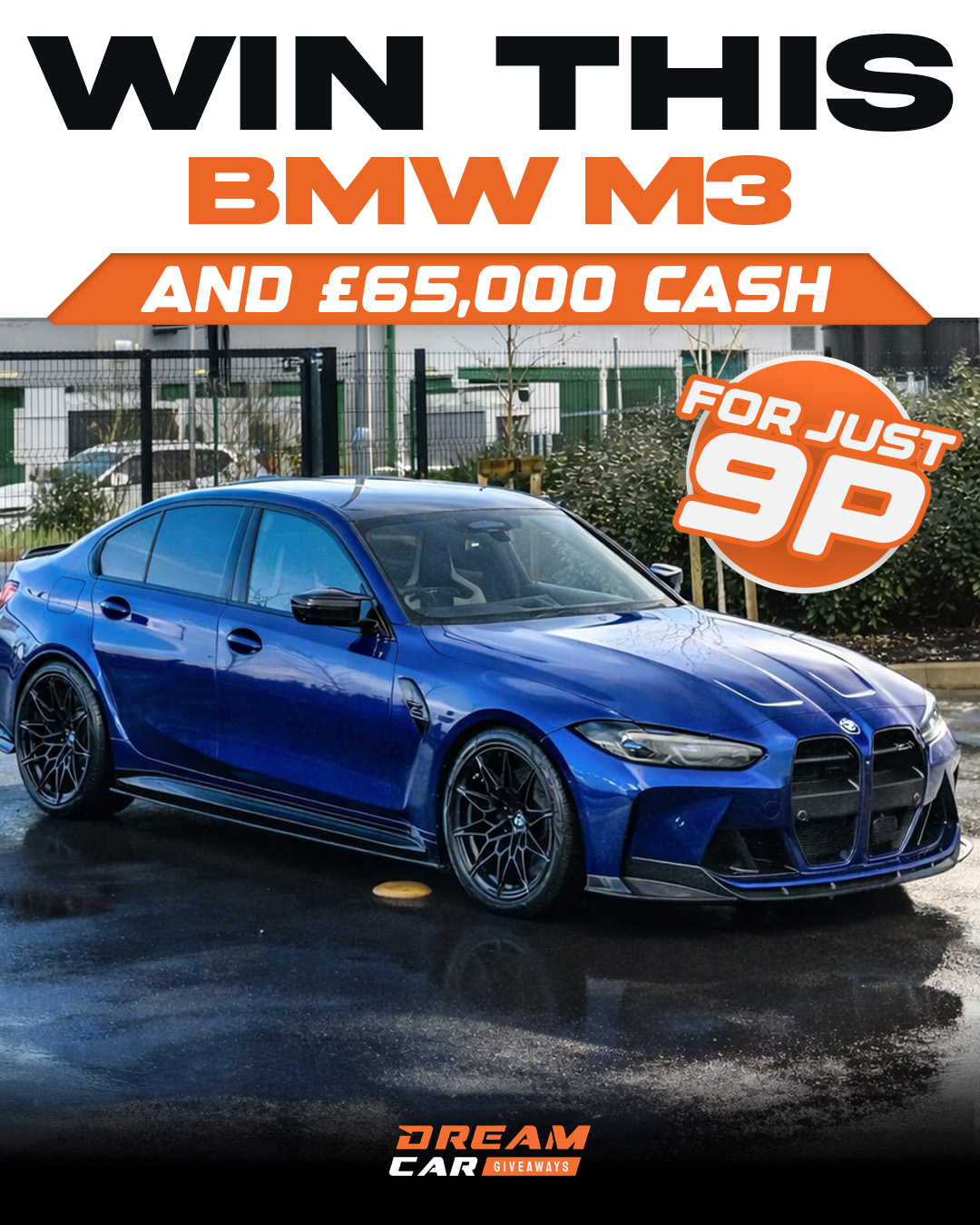Dream Car Giveaways Facebook ad