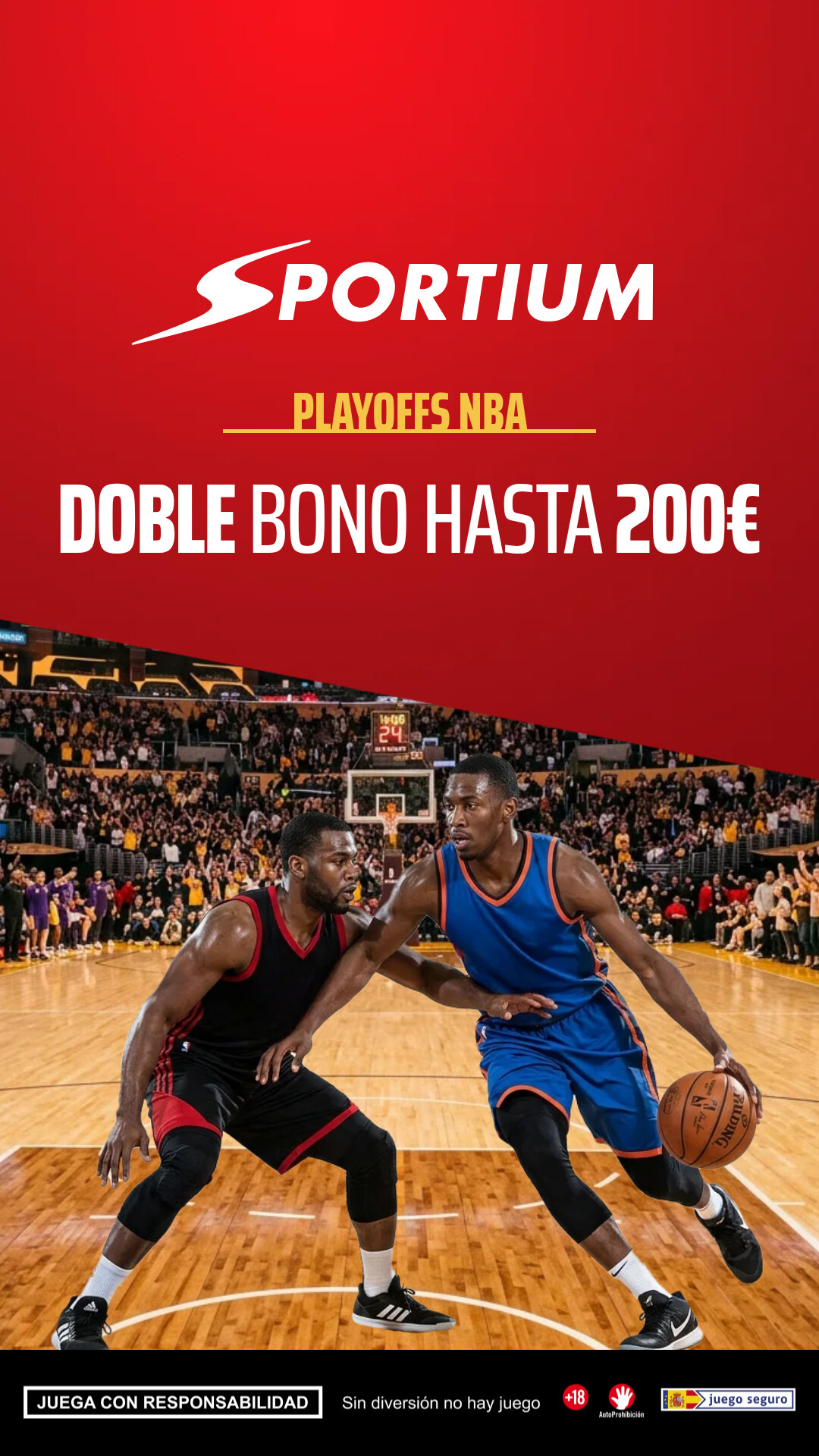 Sportium, Apuestas Deportivas Facebook ad from Apr 22, 2026