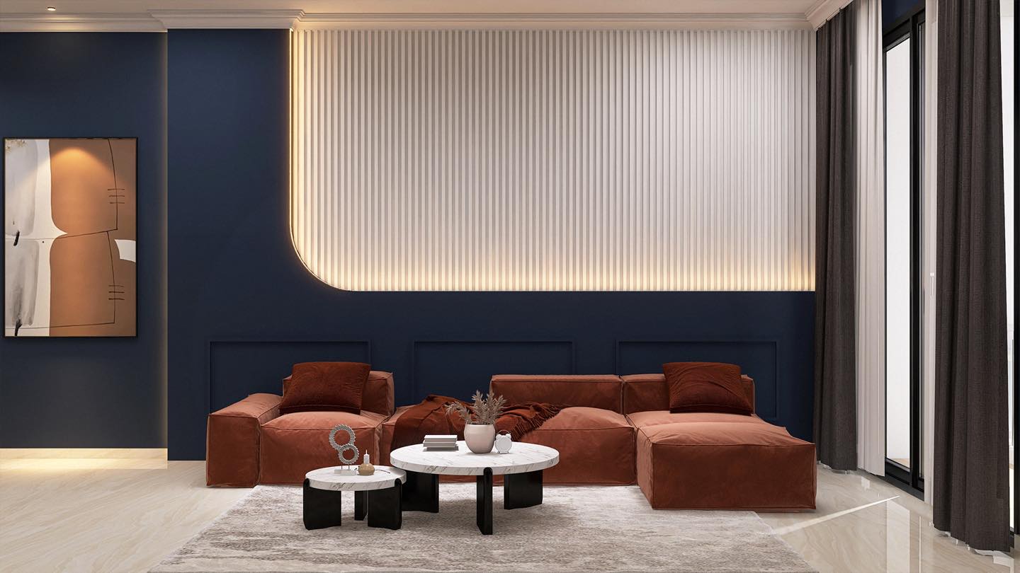 Viyest Interior Design and Landscaping Facebook ad: The Importance Of Blue In An Interior Design…
