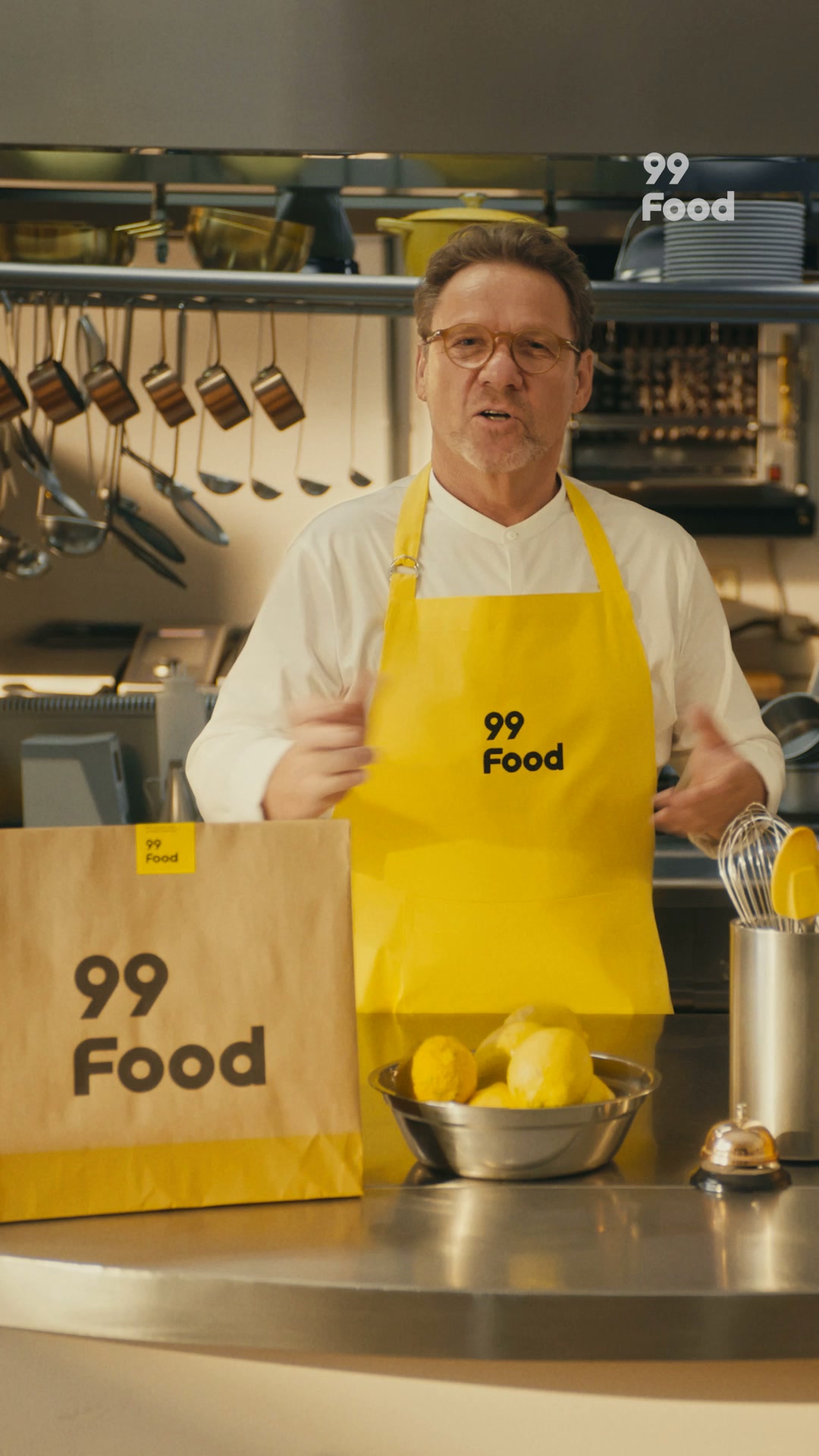 Vou de 99 Facebook ad: Seja parceiro 99Food.