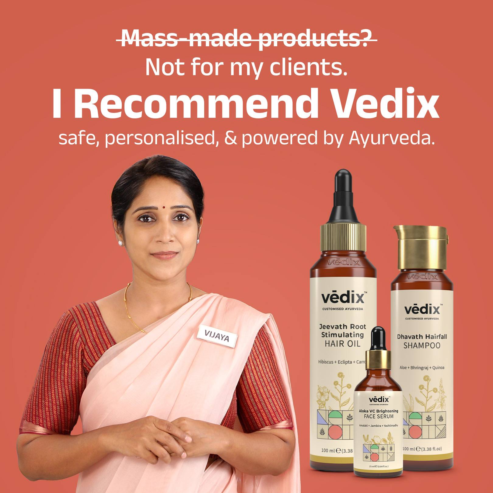 Vedix Facebook ad